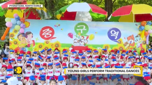 2.3K views · 26 reactions | Children take the centre stage in Pyongyang as North Korea celebrates International Children's Day with games and performances Take a look at these visuals Jyotsna Kumar brings you this report | WION | Facebook