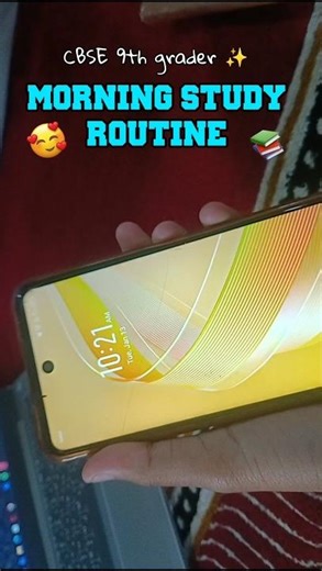 My morning Routine ⏰📚 | CBSE 9th grader ✨#9thgrader #studentlife #minivlog #study