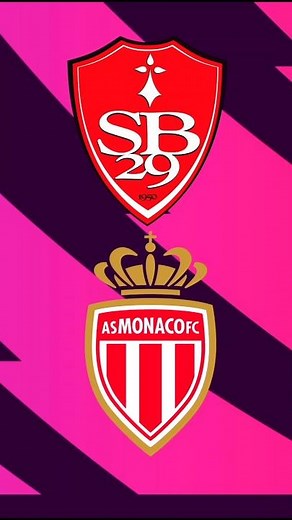 Brest vs Monaco Ligue 1 #brest #monaco #ligue1