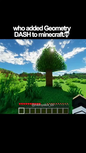 9.1K views · 2.3K reactions | Who added GEOMETRY DASH to minecraft. #minecraft #gaming #minecraftmemes #funny #meme | Midmysticx | Facebook