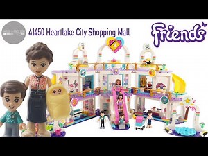 LEGO Friends Heartlake City Shopping Mall Review! 🛍️ Set 41450 (2021)