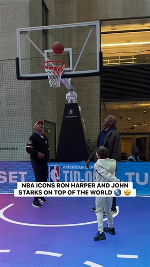 152K views · 2.8K reactions | NBA legends Ron Harper and John Starks hung out with fans and headed to the Top of the Rock at 30 Rockefeller Plaza to celebrate the NBA on NBC! The new season begins Tuesday, Oct. 21 on NBC and Peacock!  | NBA | Facebook
