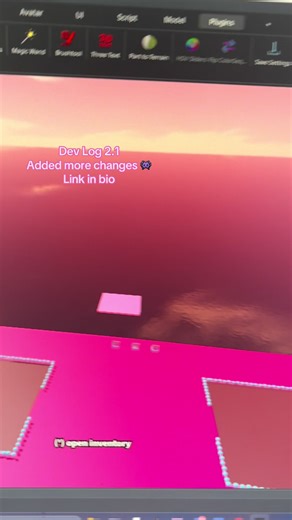Dev log 2.1 | Added admin panel, better scenery, more seeds and dungeons | #gamedev #roblox #newgame #fyp #needevs
