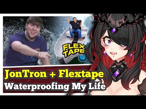 Reacting To JonTron's Waterproofing My Life With FLEX TAPE