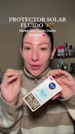 Protector solar fluido Nivea: Review y aplicación completa