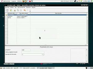 OpenOffice.org Base - Tablas, relaciones y consultas
