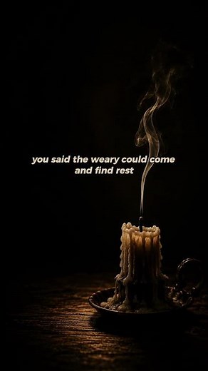 God, I’m Tired… I’m Not Fine 🕯️