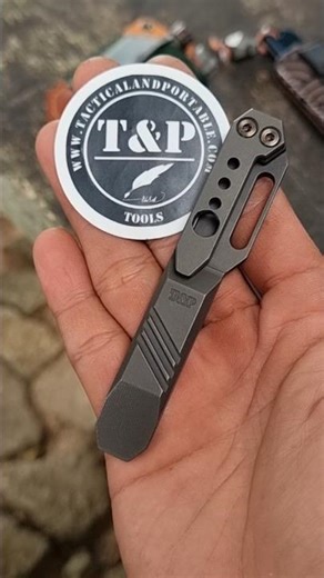 Tactical and Portable Ti-Breaker Pry Bar #edc #prybar #edcknife #blade #outdoors #survival #shorts