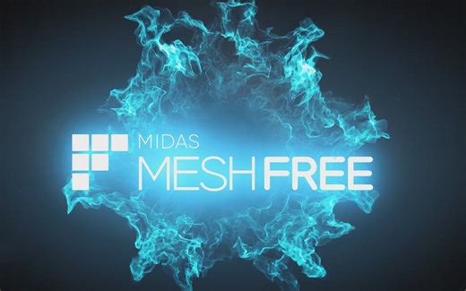 MIDAS MeshFree-振动分析