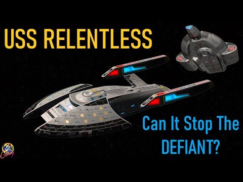 USS Relentless VS USS Defiant - Both Ways - Star Trek Starship Battles