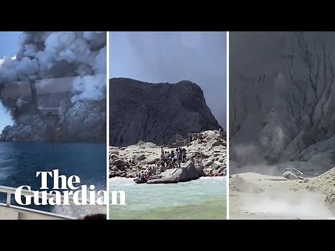New Zealand eruption: tourists stranded on White Island after volcano blows