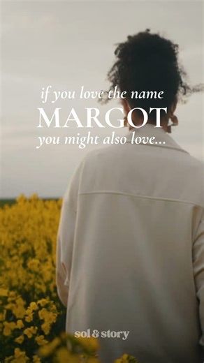 Alix - Name Consultant ☀️ on Instagram: "MARGOT 🫶🏼 Margot has been leaping it’s way through the US rankings in the last decade and currently sits just outside the top 100. But with the number of parents who have it on their lists, I think it will only keep rising. ✨ If you’re looking for baby name inspiration for your baby girl and love Margot, here are some other names that might be for you!"