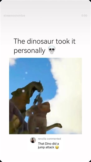 That dinosaur took it personally 😭😂 #ark #arksurvivalevolved #gameplay #dinosaur #sniperking #game