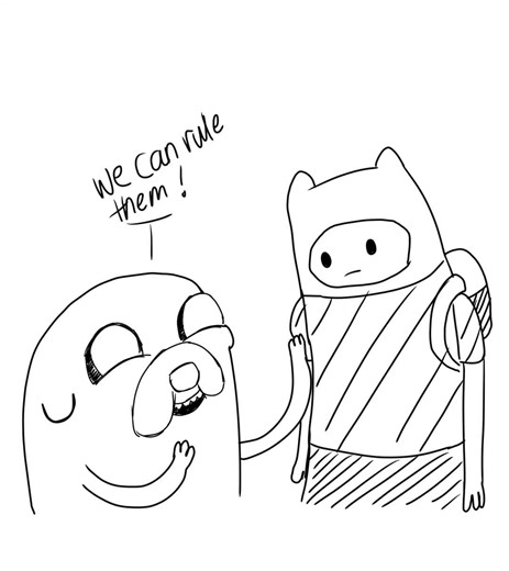 Angry Gods in Adventure Time Featuring Jake