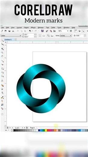 3D Logo Design in CORELDRAW🔥#logo#3d#coreldraw#graphicdesigner#photoshop