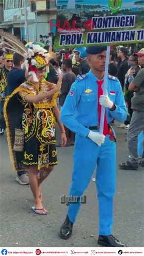 14th National PESPARAWI Cultural Carnival Brightens Manokwari, West Papua