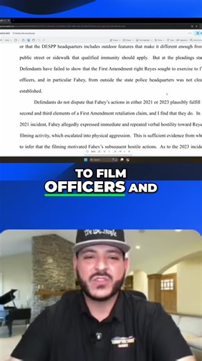 23K views · 546 reactions | Understanding the legal landscape around filming police activity is crucial. This video breaks down key legal arguments, relevant cases, and the importance of First Amendment rights when observing and recording law enforcement. Have you ever wondered about your rights in such situations? #FirstAmendment #policeaccountability #legalrights #qualifiedimmunity #lawenforcement | Auditing While Black | Facebook