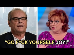 Jack Nicholson ERUPTS LIVE On The View After Heated Clash With Joy Behar