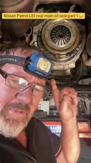Nissan Patrol LS1: Rear Main Oil Seal Repair Explained