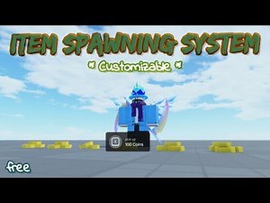 Item Spawning System | Customizable | Roblox Studio