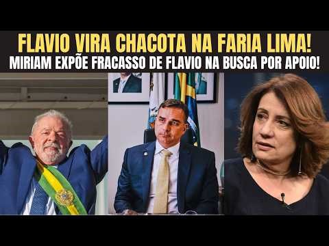 LULA É O FAVORITO! MIRIAM LEITÃO REVELA O DESESPERO DE FLÁVIO BOLSONARO E DA ELITE!