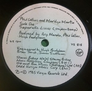 Phil Collins And Marilyn Martin - Separate Lives (Love Theme From White Nights)