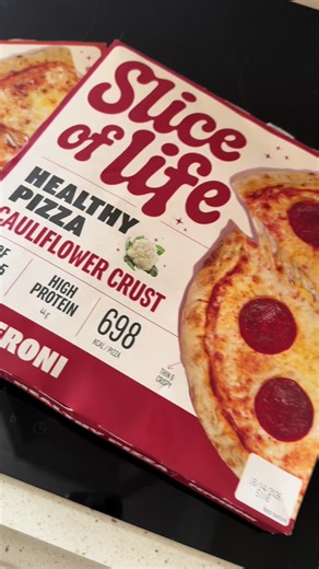 Healthy Cauliflower Crust Pizza from Slice of Life