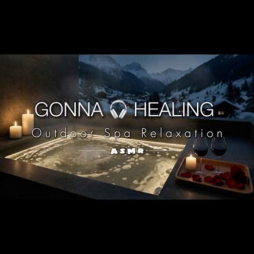 Healing 🕯️ASMR🎧Romantic🍷Night #spa