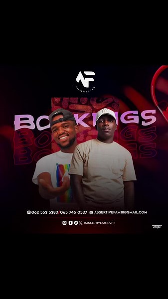 Assertive Fam Booking Details 🤫❤️ #assertivefam #assertive_fam #gqom #gqomtotheworld #gttw #SAMA28 #south_african_musiq #gqomtrends #bringbackgqom #gqomnation #gqomchallenge #gqomwillneverdie #bringbackgqom #viral #fyp #fypシ゚