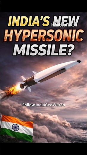 India’s Mach 10 “Carrier Killer” 😳🔥 | Hypersonic Missile Explained #india #drdo #hypersonicmissiles