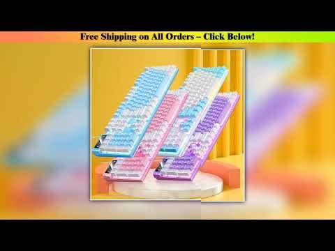 104 Keys Gaming Keyboard Wired Keyboard Color Matching Backlit Mechanical Feel Computer E-sports