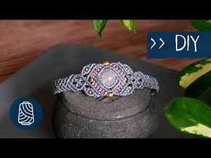 ✨ MACRAME bracelet with beads ✨