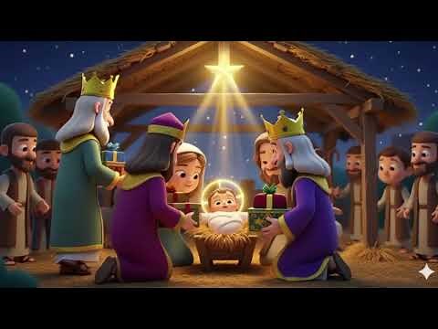 🌟 Baby Jesus Is Born | Best Bible Songs | Kids and Toddlers – Nursery Rhymes ⭐