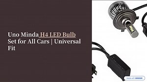 Uno Minda H4 LED Bulb Set for All Cars | Universal Fit - SlideServe