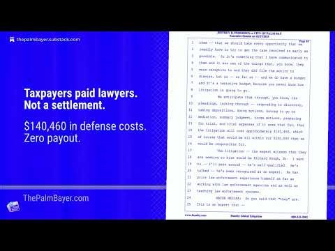 The Pedersen Settlement Wasn’t Sealed. There Was No Settlement.