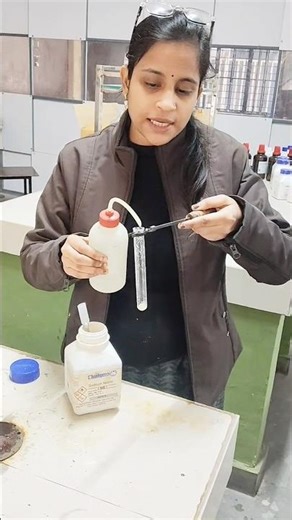 Nitrite Ion testing #shorts #chemistry