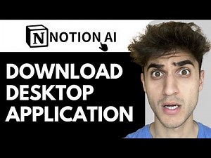 How To Download the Notion AI Desktop Application!