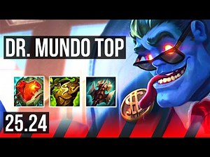 DR. MUNDO vs DARIUS (TOP) | EUW Diamond | 25.24