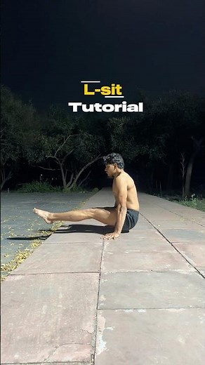 Lsit tutorial for beginner🔥📈#lsit #calisthenics #tutorial