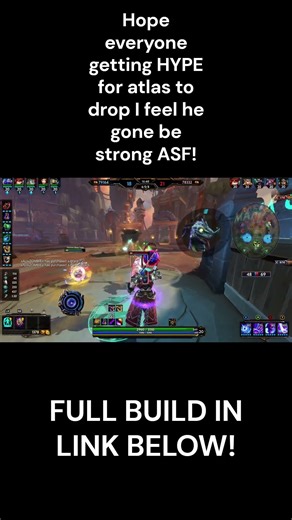 SMITE How To Build ATLAS For Arena - PowerDown