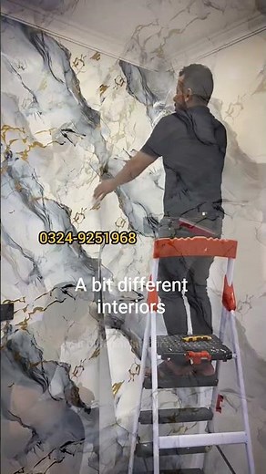 how to install UV marble sheet #uvmarblesheet #shorts