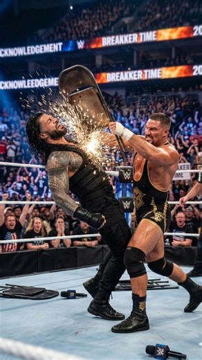 Roman Reigns DESTROYS Bron Breakker 💥 Full Cinematic WWE Fight! #wrestling #romanreigns #usa #wwe