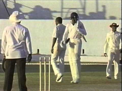 Cricket: West Indies vs England (24th February to the 1st March 1990)