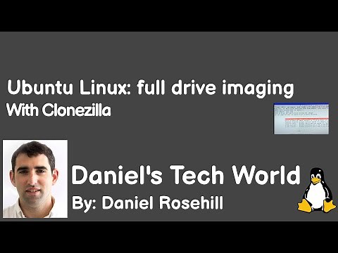 Using Clonezilla to run a full disk backup (Ubuntu Linux)
