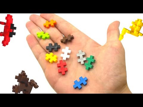 Easy Plus-Plus Animal Ideas Using 10 Blocks Or Less