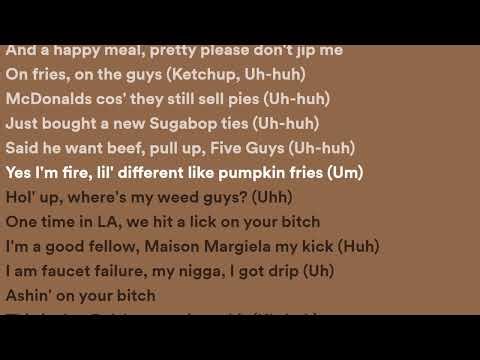 Ski Mask The Slump God - Faucet Failure (Lyrics)
