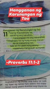 OUR DAILY BREAD (WORD OF GOD) HANGGANAN NG KARUNUNGAN NG TAO -PROVERBS 11:1-2 #devotion #sharing #gospel #WordOfGod #fishersofmen #bibleverseoftheday #biblestudy #SeekGodFirst #firstthingsfirst | Ma Catherine Mangalus Guillermo