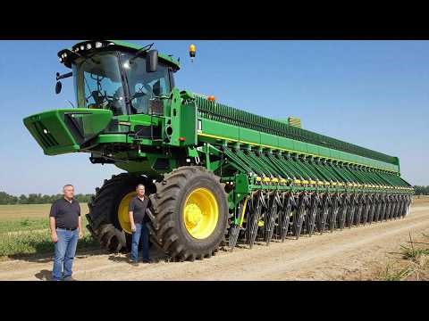 35 Modern Agriculture Machines Operating at Peak Efficiency!