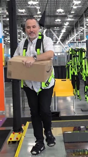 7.5K views · 47 reactions | Slip and fall testing! Learning to walk on slippery surfaces the way Amazon teaches their delivery drivers… silly, but fascinating #amazon #delivery #driver #flex #slip | Trevor Long | Facebook