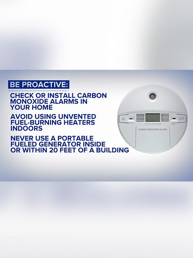 The American Red Cross warns that carbon monoxide poisoning and fires are the primary hazards when using portable generators amid winter storms and power outages. ABC News' Andrew Dymburt discusses how to stay safe. #CarbonMonoxide #WinterStorm #SafetyTips #Health #ABCNews